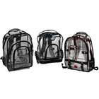 DDI Deluxe Multi Pocket Clear Backpack(Pack of 24)