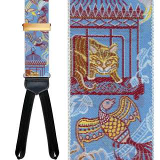 Trafalgar Limited Edition Tappisserie XL Brace 100% Hand Woven Silk 