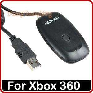   Gaming Receiver Adapter for Microsoft XBox 360 PC Black  