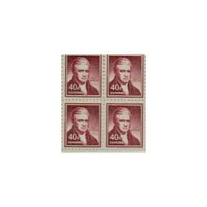 John Marshall Set of 4 X 40 Cent Us Postage Stamps Scot 