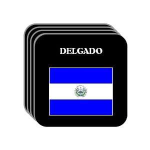  El Salvador   DELGADO Set of 4 Mini Mousepad Coasters 