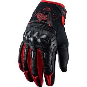  Fox Racing Bomber Gloves Red 2012: Automotive