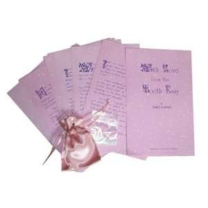  With Love From the Tooth Fairy   Pink, Set of 4 
