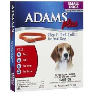  Adams Plus Flea & Tick Collar for Small Dogs (Quantity of 