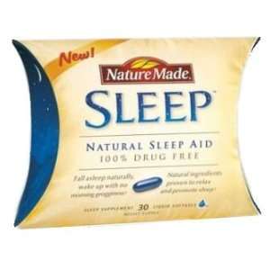  Sleep Aid Natural Softgels N M Size 30 Health & Personal 