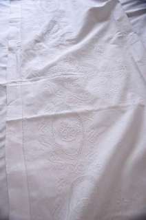 Elegant White Hand JIMO embroidery Bedding sheet set  
