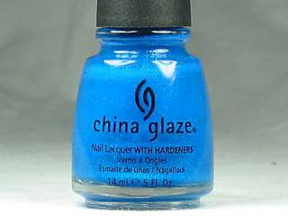 China Glaze Nail Polish Neon BLUE SPARROW 1010  