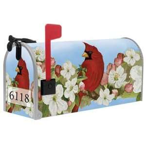   Virginia Red Cardinal Bird Magnet Mailbox Wrap Cover