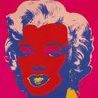   Monroe (Marilyn), 1967 (on red)   Poster by Andy Warhol (11x14