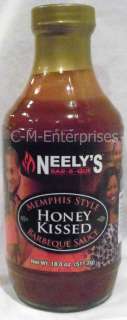 Neelys Memphis Style Honey Kissed BBQ Sauce 18 oz  