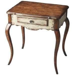  Appaloosa Red Birch Wood Accent Table: Home & Kitchen