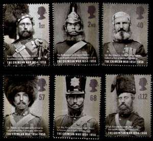 2004. Crimean War. Superb unmounted mint set x 6. AT FACE  