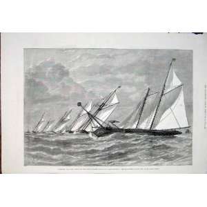  Schooner Yawl Thames Yacht Club Pantomime Mouse 1876