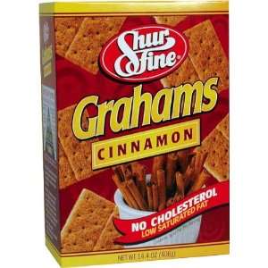 Shurfine Grahams Cinnamon   12 Pack Grocery & Gourmet Food