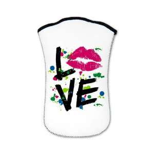   Nook Sleeve Case (2 Sided) LOVE Lips   Peace Symbol 