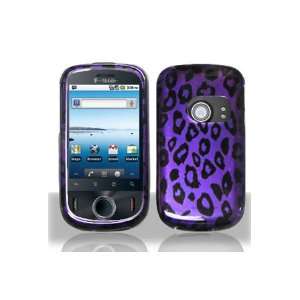  Huawei u8150 Comet Graphic Case   Purple/Black Leopard 
