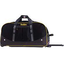 Athalon Pittsburgh Steelers 24 Inch Duffle Bag with Wheels    