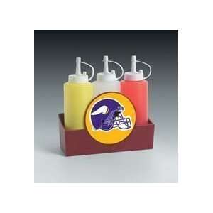  Minnesota Vikings Party Animal Condiment Caddy Caddie NFL 