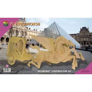  3d Wooden Puzzle flying Horse Toys & Games