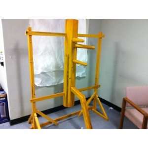 Brand New Wooden Dummy Wing Chun Style Mook Jong Frame Style or Stand 