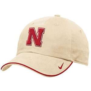  Nike Nebraska Cornhuskers Stone Turnstile Hat