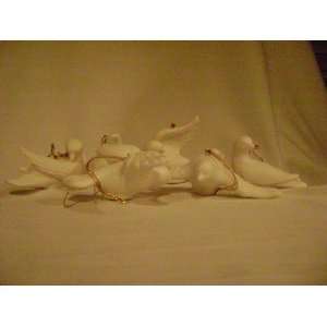  Set of 6 White Dove Christmas Light Covers: Everything 