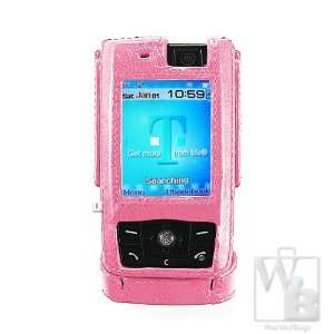 Kroo Samsung T809 Leatherette Case   Pink   Clearance Sale 