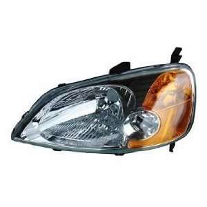   Civic Coupe Headlight OE Style Replacement Headlamp Driver Side New