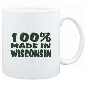    100% MADE IN Wisconsin  Usa States 