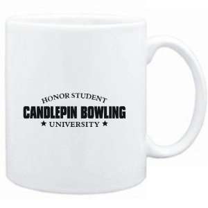 Mug White  Honor Student Candlepin Bowling University  Sports 
