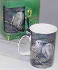 barn owl mug cup ashdene of australia fine bone china