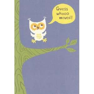 Greeting Card Care Moved Guess Whooo Moved Health 