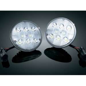  4 12 inch LED Passing Lamps   Harley Models