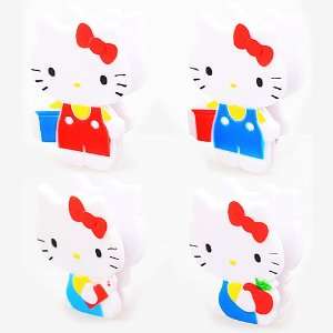  [Hello Kitty] die cut 1 each 4 pattern clips set TM 