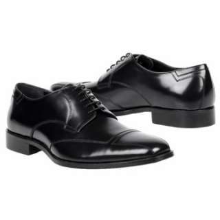 Mens Johnston and Murphy Gillum Runoff Lace Up Black Shoes 
