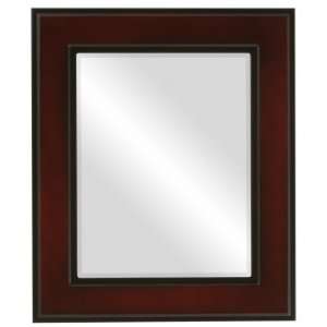  Montreal Rectangle in Rosewood Mirror and Frame