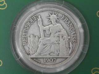 22 Silver Indo Chine Francaise Coins, Pre Vietnam 90% E201  