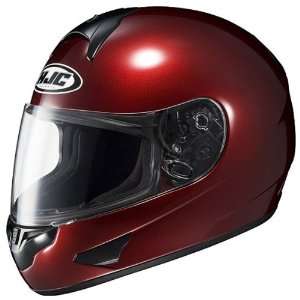  HJC CL 16 Solid Red Helmet   Color  Wine   Size  XL Automotive