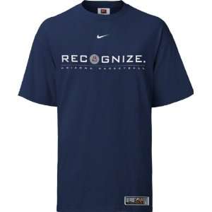    Arizona Wildcats Navy Nike Recognize T Shirt: Sports & Outdoors