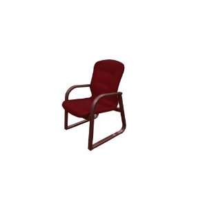  National Respect Vinyl Side chair, Poppy (Red): Office 