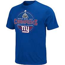 New York Giants Super Bowl XLVI Champions T Shirt   NFL SHOP EXCLUSIVE 