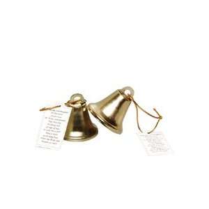  Gold Wedding Bell Favors   1 1/2   Set of 24 Health 