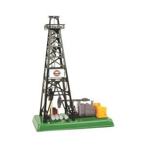    30 90316 MTH RailKing O #455 Oil Derrick Gulf Toys & Games