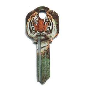  Craze Tiger House Key Kwikset / Titan / UltraMax KW1 