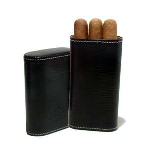  Cigar Case MikeS Travel Cigar Leather Pouch With 3 Bauza 