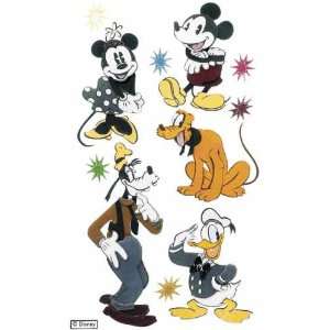  Jolees Disney 3 D Stickers, Vintage Mickey And Friends 