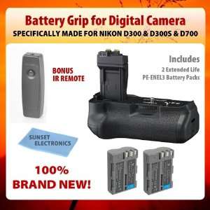  Professional Battery Pack Grip / Vertical Shutter Release for Nikon 