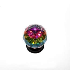 Jvj Hardware   40 Mm (1 9/16) Faceted Ball 31% Leaded Crystal Knob W 