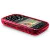 For Blackberry Curve 3G 9300 Clear Pink TPU Case Cover  