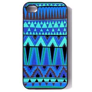  Black Iphone 4/4s Case     Aztec Pattern AP008: Cell 